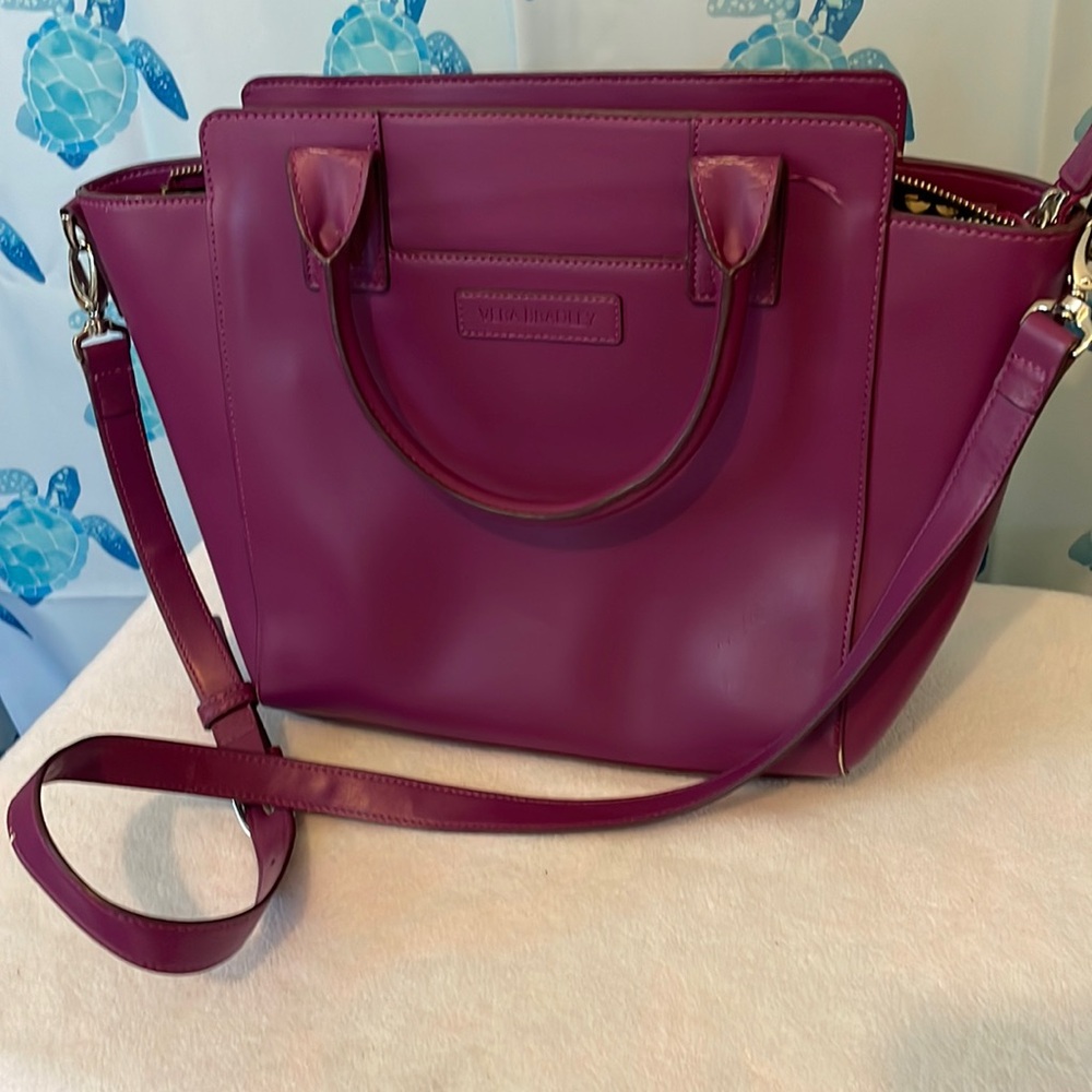 Vera Bradley purple leather purse